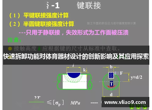 快速拆卸功能对体育器材设计的创新影响及其应用探索